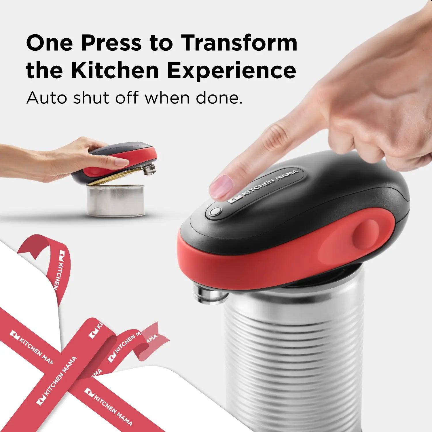 Executive Elegance Combo: One-To-Go Electric Can Opener & Multi-Function Opener - Kitchen Mama