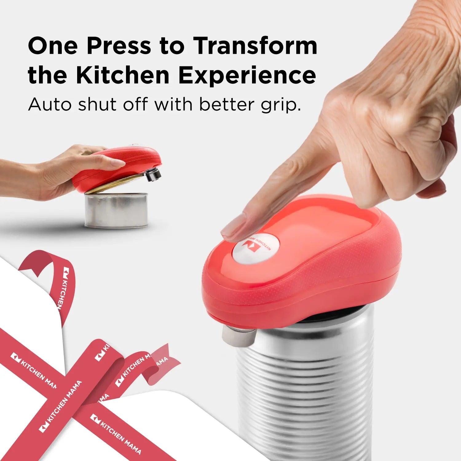 Family & Mentors Tribute Pack: One-Touch Electric Can Opener & Epic One Opener Set - Kitchen Mama
