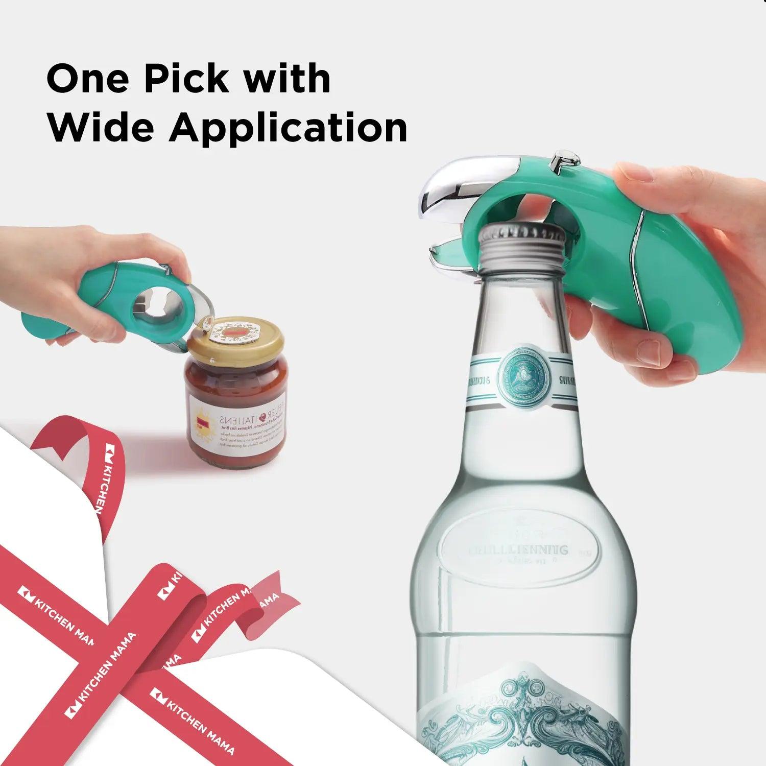 Family & Mentors Tribute Pack: One-Touch Electric Can Opener & Epic One Opener Set - Kitchen Mama