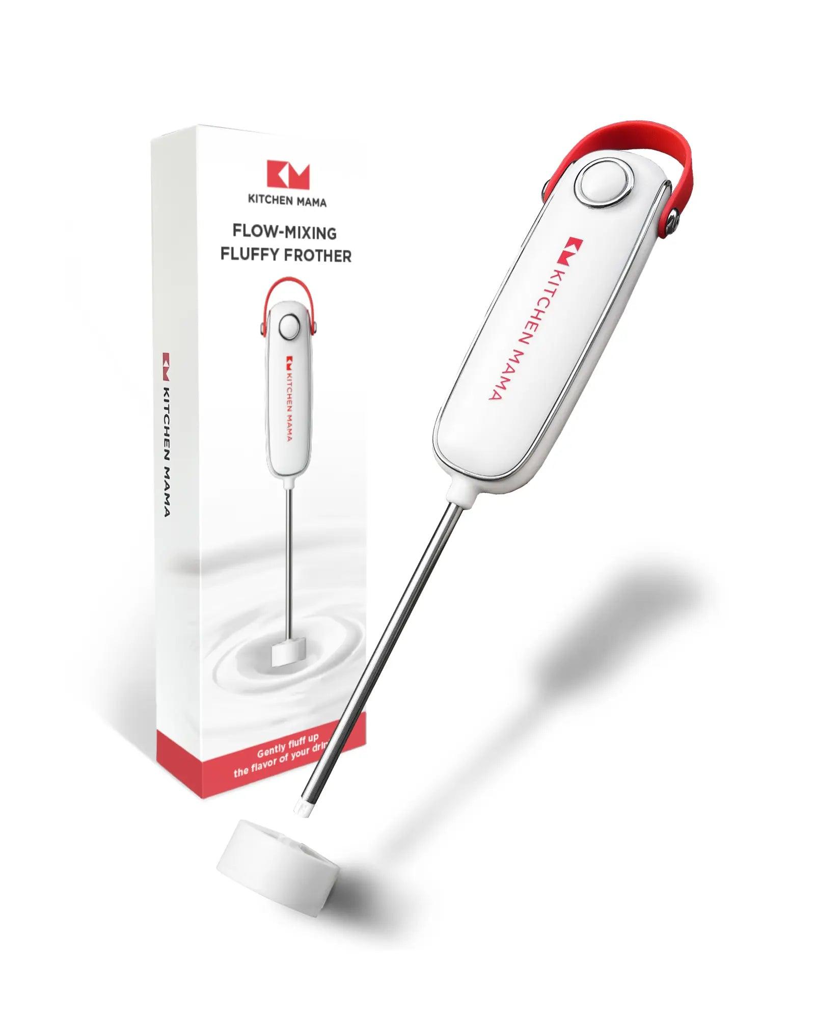 Electric Milk Frother - Red