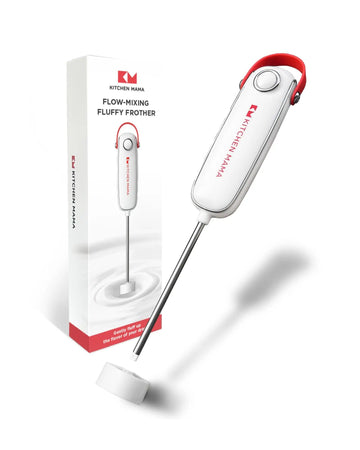 Electric Milk Frother - Red